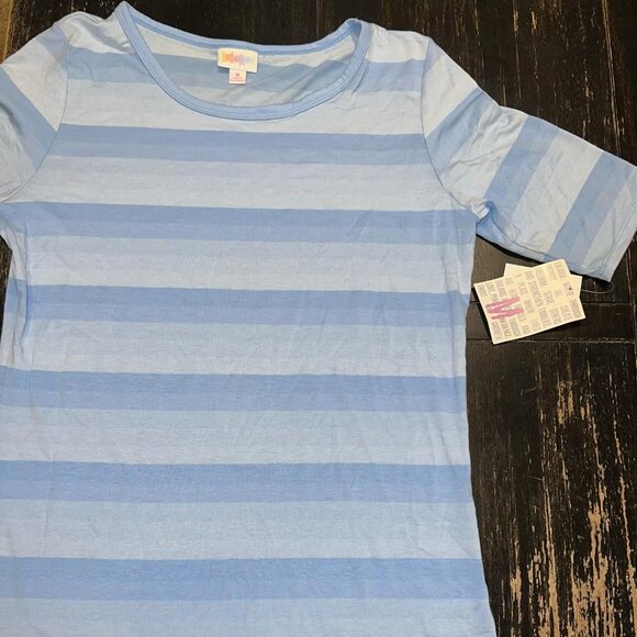 Blue Striped Layering Top  - New with Tags - Medium - Picture 1 of 2
